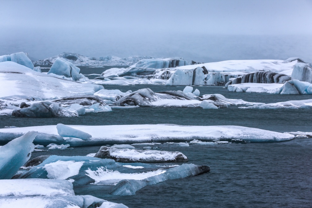 Eislagune des Gletschers Vatnajökull - Jökulsarlon(2)