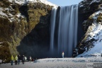 Wasserfall Skogafoss (2)